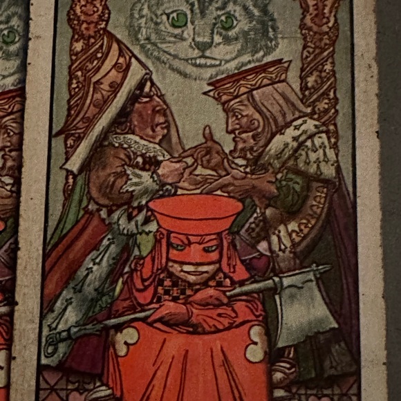 Vintage Alice in Wonderland playing card deck Whitman Publishing complete & box - Picture 3 of 4